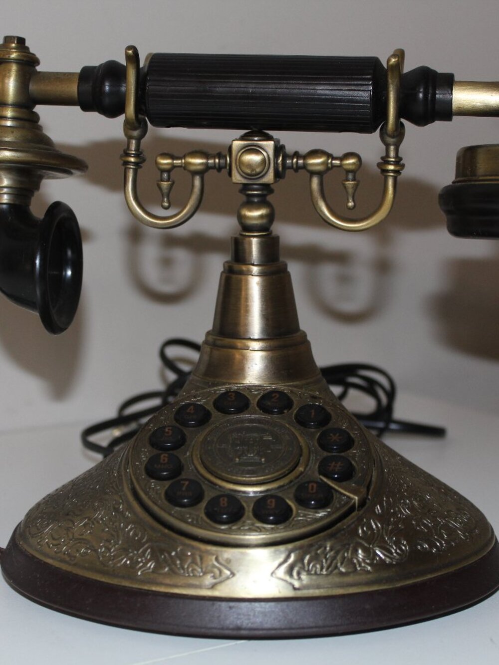 Vintage Paramount Collection Model 661 Telephone 1910 Old Style Desk Phone Works